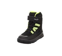 Superfit Mars - Stivali da neve con calda imbottitura, Gore-tex nero/giallo, 0000, 25 EU