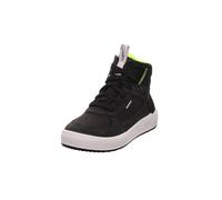 Superfit Maverick Leicht Gefütterte, Scarpe da Ginnastica, Nero Giallo 0000, 28 EU Larga