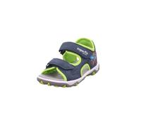 Superfit Mike 3.0 1009469, Sandali con cinturino Ragazzi, Blu/VERDE 8020, 25 EU