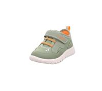 Superfit Mini Sneaker da Ragazzo Sport7, Verde Chiaro Arancione 7500, 20 EU