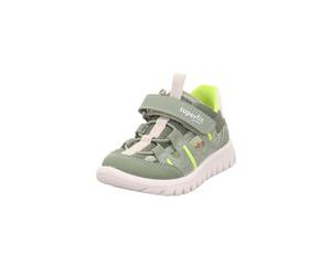 Superfit Mini Sneaker da Ragazzo Sport7, Verde Chiaro Giallo 7500, 32 EU