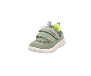 Superfit Mini Sneaker da Ragazzo Sport7, Verde Chiaro Giallo 7520, 20 EU