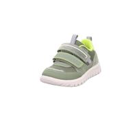 Superfit Mini Sneaker da Ragazzo Sport7, Verde Chiaro Giallo 7520, 22 EU