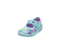 Superfit Pantofole da ragazza Belinda, Verde chiaro Multicolore 7520, 34 EU