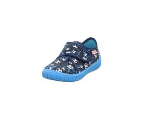 Superfit Pantofole da ragazzo Bill, Turchese Multicolore 8080, 33 EU