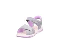 superfit PEBBLES Sandalo 1-009543 Ragazza, Grigio chiaro Viola 2500, 26 EU