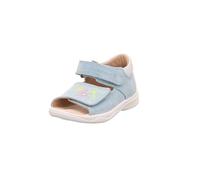 Superfit Polly, Sandali Bambina, Azzurro Argento 8400, 22 EU