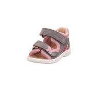 superfit Polly, Sandali Bimba 0-24, Grigio Rosa 2000, 21 EU