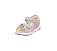superfit Ragazza Pebbles Sandalo, grigio chiaro rosa 2500, 35 EU Larga