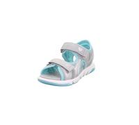 Superfit Ragazza Pebbles Sandalo, Grigio chiaro verde chiaro 9500, 27 EU
