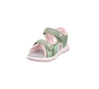 Superfit Ragazza Pebbles Sandalo, Verde Chiaro Rosa 7500, 31 EU