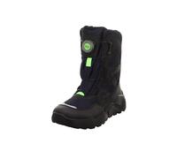 Superfit Rocket 8030 - Stivali da neve Gore-Tex con imbottitura calda, 32 EU, colore: Blu/Verde chiaro, Blu Verde Chiaro 8030, 32 EU Larga