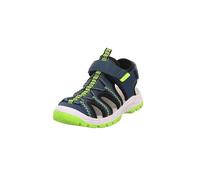 superfit Sandali Tornado Light da ragazzo, blu giallo 8010., 27 EU Weit