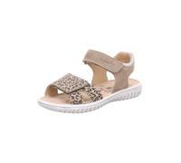 SUPERFIT Sandalo 'Sparkle' beige / marrone scuro / bianco Bambini SUPERFIT 35