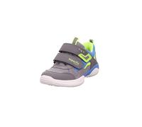 superfit Sneaker Storm da Ragazzo, Grigio Chiaro Giallo 2500, 25 EU