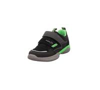 Superfit Sneaker Storm da Ragazzo, Nero Verde 0000, 26 EU Schmal