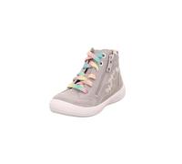 Superfit Sneaker Tensy da Ragazza, Grigio Chiaro Rosa 2510, 34 EU