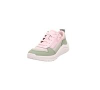 Superfit Sneakers da Ragazza Kicks, Verde Chiaro Rosa 7500, 25 EU Larga