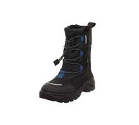 Superfit Snow Max Gore-Tex-Imbottitura Calda, Stivali da Neve, Nero Blu 0000, 25 EU Larga