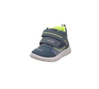 Superfit Sport7 Mini, Scarpe da Ginnastica Basse, Blu Giallo 8000 1006189, 26 EU Stretta