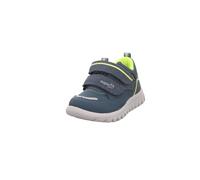 Superfit Sport7 Mini, Scarpe da Ginnastica Basse, Blu Giallo 8010 1006203, 24 EU