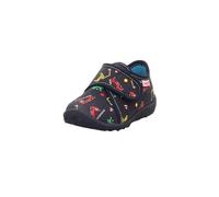 Superfit Spotty Hausschuhe 1-009246, Pantofole Bambina, Blu Multicolore 8130, 20 EU