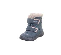 Superfit Stivali da neve Crystal Warm Gefütterte Gore-tex da ragazza, Blu 8030, 34 EU