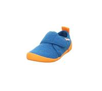 Superfit Venti 8000 - Pantofole con imbottitura calda, taglia 33 EU, colore: Blu/Arancione, Blu Arancione 8000, 33 EU Larga