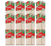 SUPERFIVE, Bamboo, Panno Sgrassatore in Microfibra di Bambù Naturale, Ecologico e Lavabile, 12 Pezzi