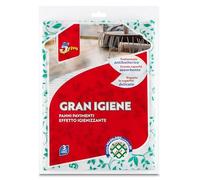 SUPERFIVE, Gran Igiene, Panno Pavimenti con Trattamento Antibatterico, Panno in Microfibra 3 Panni