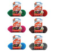 SUPERFIVE, Mini Mia Spazzola, Spazzola Silicone per Biancheria e Multiuso, 6 Pezzi, Colori Assortiti