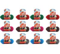 SUPERFIVE, Mini Mia Spazzola, Spazzola Silicone per Biancheria e Multiuso, Colori Assortiti (Confezione da 2)