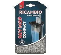 SUPERFIVE Ricambio SKYMOP Microfibra, Refill Panno Frangia Piatta 100% Poliestere, Compatibile Kit Lavapavimenti Compatto, Alta Assorbenza, Lavabile, Pavimenti Senza Aloni