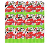 SUPERFIVE, Scrub 2in1, Panno Cucina Doppio Lato in Microfibra e Nylon Abrasivo (12)