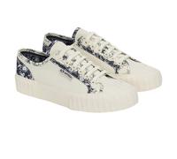Superga 2630 Scarpe Sportive Fiori Schizzati a Strisce Donna (SP349)