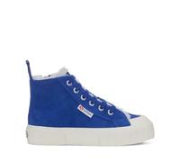 Superga 2696 Kids Stripe Suede - Scarpe - Sneakers - Blu - unisex