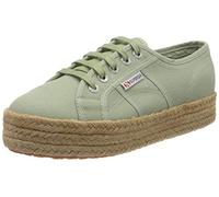 SUPERGA 2730 ROPE, Espadrille, Donna, Verde (Green Sage WB1), 35 1/2 EU