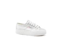 Superga 2740 Platform Lame, Scarpe con Lacci Unisex-Adulto, Grey Silver, 38 EU