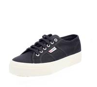 Superga 2740 Platform Nero - Donna Scarpe Sneakers Sporty Chic