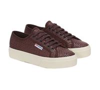 Superga 2740 Scarpe Sportive Tessuto Pelle Piattaforma Adulto Unisex (SP444)
