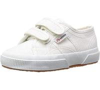 SUPERGA 2750 COTJSTRAP CLASSIC, Sneaker, Unisex - Bambini e ragazzi, Bianco (White 901), 32 EU