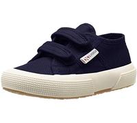 SUPERGA 2750 COTJSTRAP CLASSIC, Sneaker, Unisex - Bambini e ragazzi, Blu (Navy 933), 34 EU