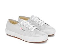 Scarpe Superga Classic Shine Cotu grigio argentato bianco - 40