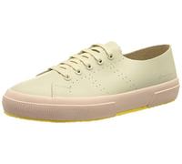 Superga 2750 Morphing Mule Leather, Scarpe con Lacci Unisex-Adulto, Ecru-F Pink Skin, 36 EU