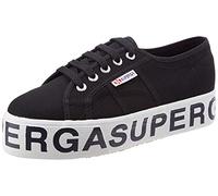 SUPERGA 2790 COTW OUTSOLE LETTERING, Sneaker, Donna, Nero (Black 999), 40 EU