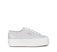 SUPERGA 2790 Lame, Scarpe con lacci Donna, Grey Silver, 39 EU