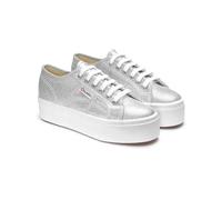 SUPERGA 2790 Lame, Scarpe con lacci Donna, Grey Silver, 41 EU