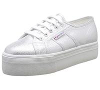 Superga 2790 Lamew - Scarpe Da Ginnastica Basse Donna, Grigio (Grey Silver 031), 41.5 EU, Pair