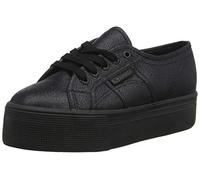Superga 2790 Lamew - Scarpe Da Ginnastica Basse Donna, Nero (Total Black 912), 35 EU, Pair