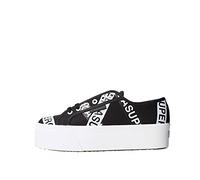 Scarpe da ginnastica da donna Superga 2790 Lettering Tape Jellysole Noir 37